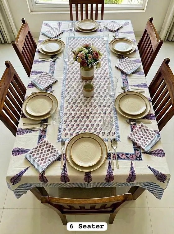 Jamuni Table Runner Set