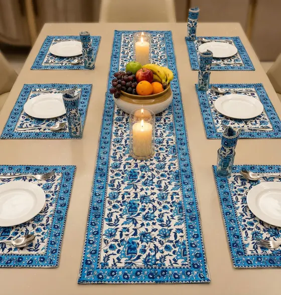 Nilambar Table Runner Set