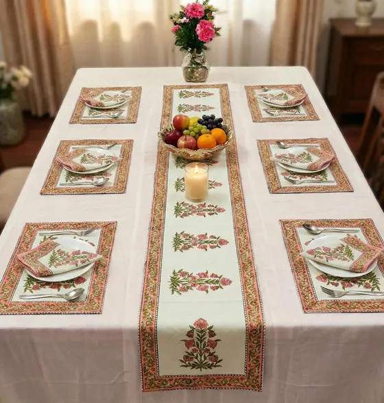 Rajnigandha Table Runner Set
