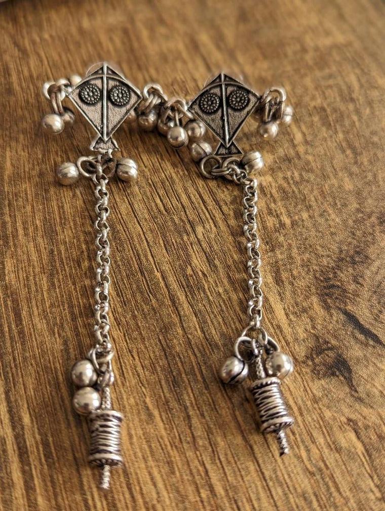 Sterling Skies Kite Earrings, photo 2